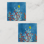 Yellow Butterfly Informatiekaartje (Voorkant / Achterkant)