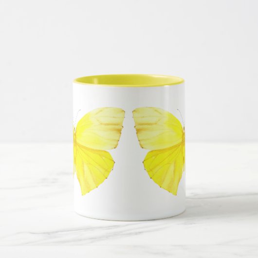 Yellow Butterfly Mug (Centre)