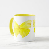 Yellow Butterfly Mug (Devant gauche)