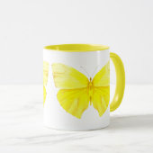 Yellow Butterfly Mug Mok (Voorkant rechts)