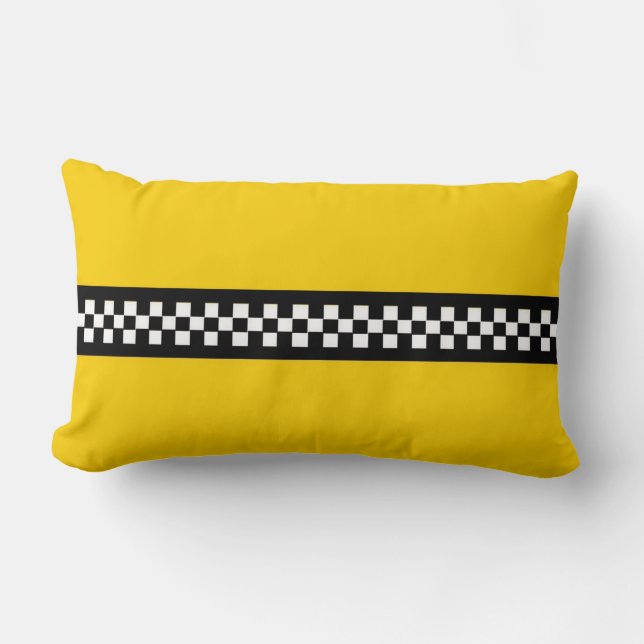 Yellow Cab Pillow Kussen (Voorkant)