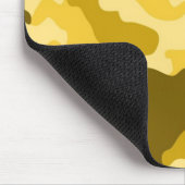 Yellow Camo Mousepad Muismat (Hoek)