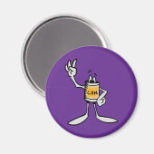 Yellow Can Creature Kitchen Fridge Magnet Magneet (Voorkant / Achterkant)