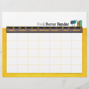 Yellow Cance voelt beter Multomap Agenda Flyer