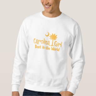 Yellow Carolina Girl Best in the World Trui