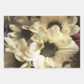 YELLOW CHRYSANTHEMUM INPAKPAPIER VEL (Voorkant 3)