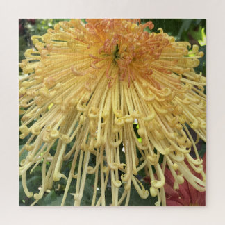 Yellow Chrysanthemum Legpuzzel