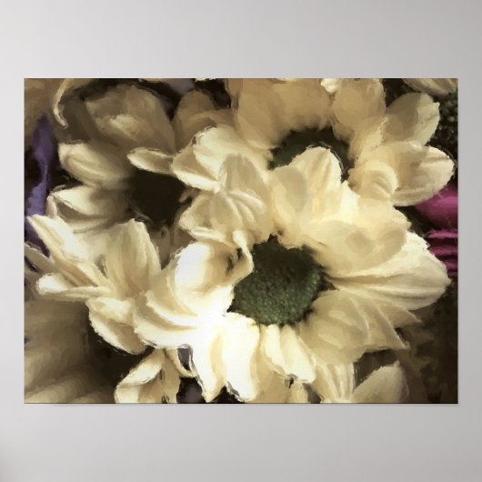 YELLOW CHRYSANTHEMUM POSTER (Voorkant)