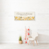 Yellow Cream Floral Verloving Spandoek (Insitu)