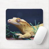 Yellow Crested Gecko Resting Muismat (Met muis)