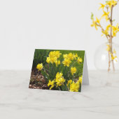Yellow Daffodils Note Kaart (Gele Bloem)