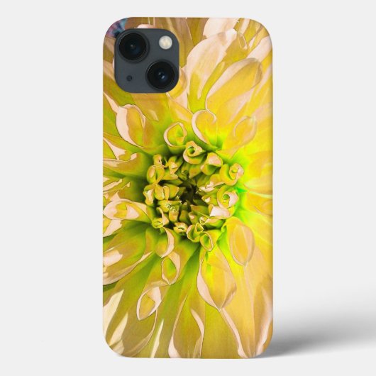 Yellow Dahlia Flower Case-Mate iPhone Case (Achterkant)