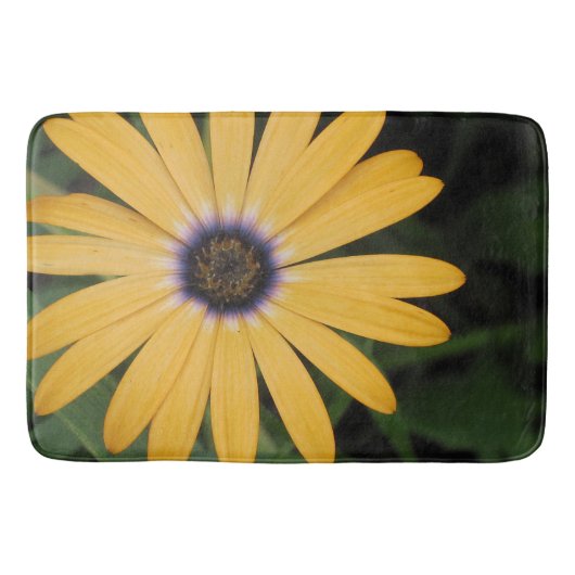 Yellow Daisy Bath Mat (Voorkant)