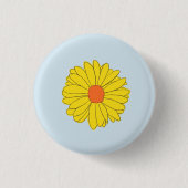 Yellow Daisy Button (Voorkant)