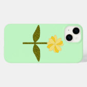 Yellow Daisy Flower Case-Mate iPhone Case (Achterkant (horizontaal))