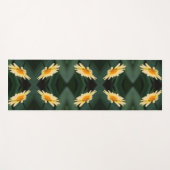 Yellow Daisy Flower Close Abstract Yogamat (Voorkant (horizontaal))