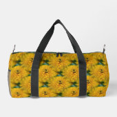 Yellow Daisy Flower Natuur Pattern Personalized Plunjezak (Achterkant)