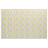 Yellow Daisy Flower Pattern Stof (Fat Quarter)