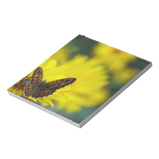 Yellow Daisy Helenium Notitieblok (Gedraaid)