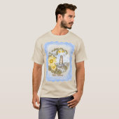 Yellow Daisy Lighthouse T-shirt (Voorkant volledig)