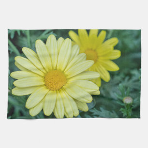 Yellow Daisy PhotoArt Theedoek