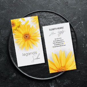 Yellow Daisy Salon Visitekaartje