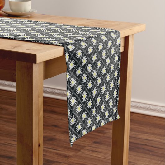 Yellow Daisy Table Runner Korte Tafelloper (Voorbeeld)