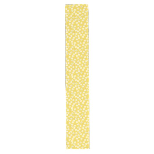 Yellow Daisy Table Runner Lange Tafelloper (Voorkant)