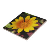Yellow Daisy Tile Tegeltje (Zijkant)