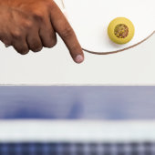 Yellow Dandelions Dart Board Pingpongballen (Peddel)