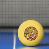 Yellow Dandelions Dart Board Pingpongballen (Net)