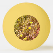 Yellow Dandelions Dart Board Pingpongballen (Voorkant)