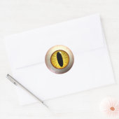 Yellow Devils Eye Stickers (Envelop)
