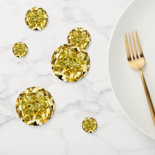 Yellow Diamond Confetti (Groep)