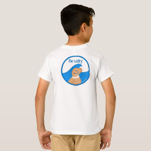 Yellow Dog Be Salty Kinder" T-shirt