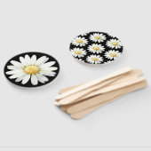 Yellow Dotted Daisy's Handwaaier (Niet-gemonteerd)