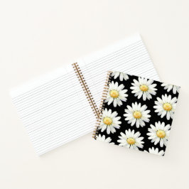 Yellow Dotted Daisy's Notitieboek