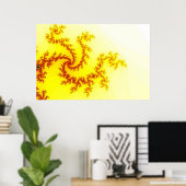 Yellow Dragon Poster (Bureau à domicile)