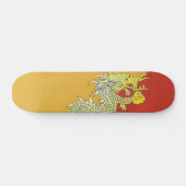 Yellow Dragon Skateboard (Horizontaal)