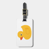 Yellow Duck Bagagelabel (Voorkant verticaal)