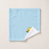Yellow Duck Bath Towelset Bad Handdoek (Wasdoekje)