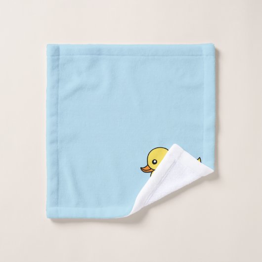 Yellow Duck Bath Towelset Bad Handdoek (Wasdoekje)