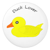 Yellow Duck Design Personalised Keramische Knop (Voorkant)