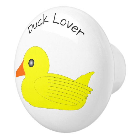 Yellow Duck Design Personalised Keramische Knop (Rechts)