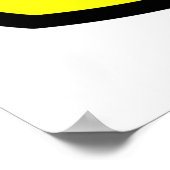 Yellow Duck Drawing Poster (Hoek)