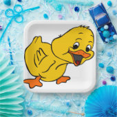 Yellow Duck Papieren Bordje (Feest)
