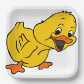 Yellow Duck Papieren Bordje (Voorkant)
