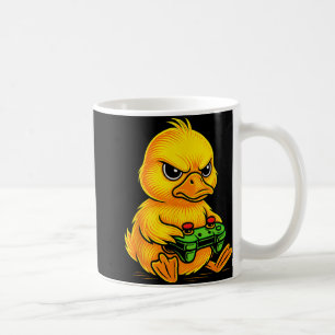 Yellow Duck Videogames Gamer Gaming Animal Boys Gi Koffiemok