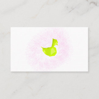 Yellow Duck visitekaartje ontwerp