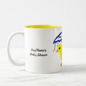 Yellow Ducky Baby shower Favor Mok (Links)